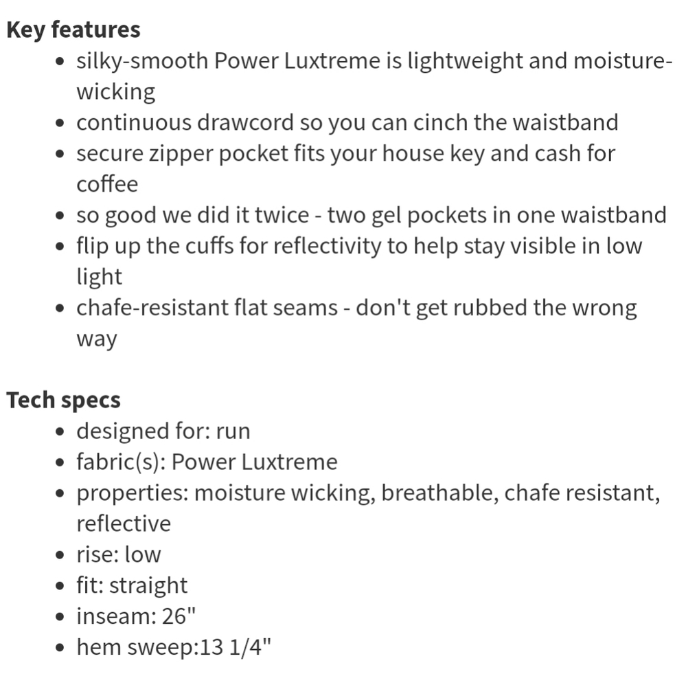 🍋Lululemon Run: Rise And Shine Pant - Picture 12 of 12